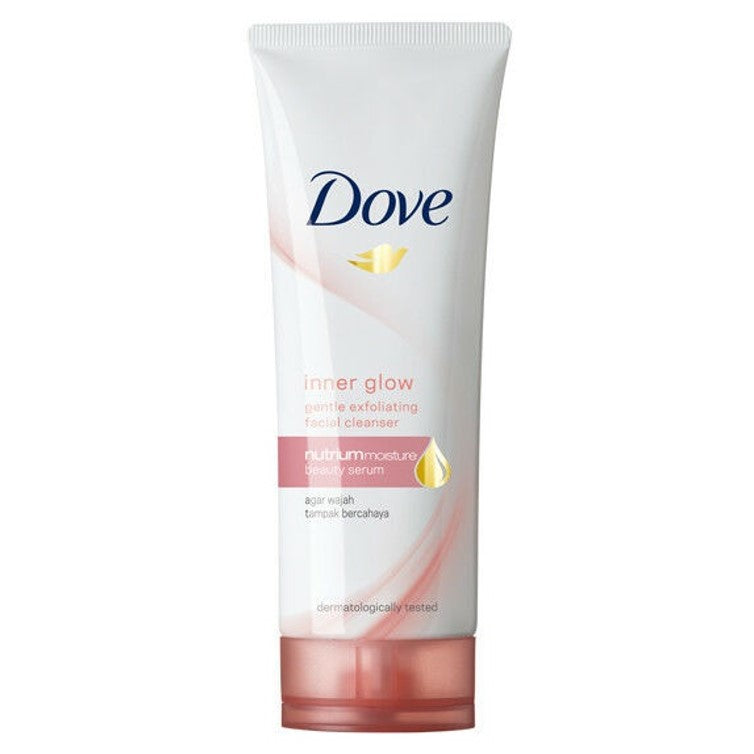 Dove Beauty Inner Glow Gentle Exfoliating Facial Cleanser 100ml (Imported)
