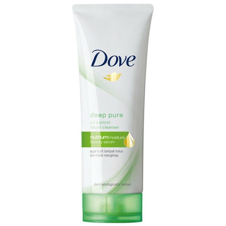 Dove Deep Pure Oil Control Facial Cleanser 100ml