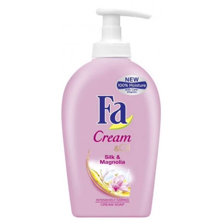 FA Cream & Oil Silk & Magnolia Liquid Cream Soap 250ml
