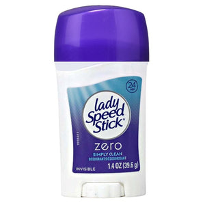 Lady Speed Stick Zero Simply Clean Deodorant 39.6g