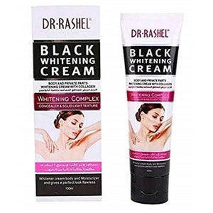 Dr. Rashel Black Whitening Cream Body & Private Parts with Collagen