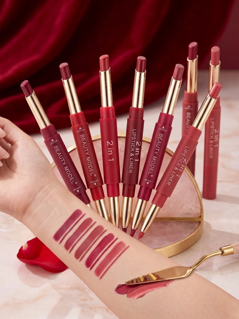 2 in 1 Lipstick and Lipliner
