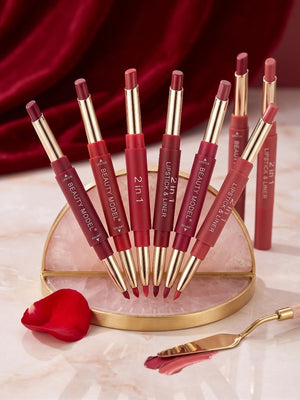 2 in 1 Lipstick and Lipliner