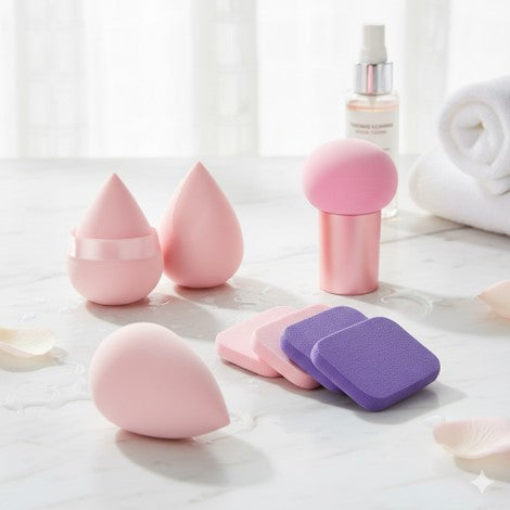 8 pieces Makeup Tools Blender Sponge