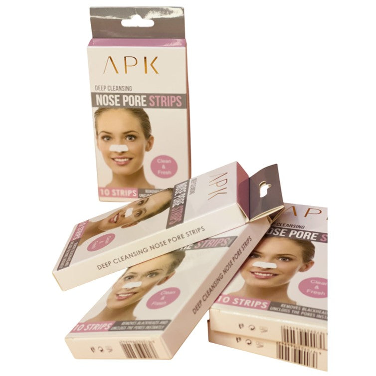 APK Deep Cleansing Nose Pore Strips (Pack of 10)