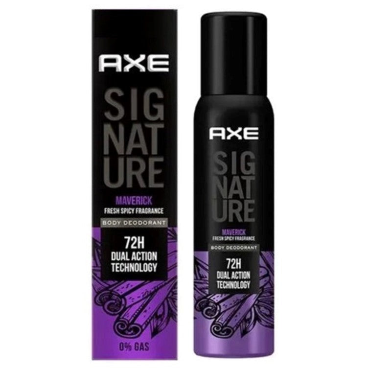 AXE Signature Maverick Perfume Body Spray 0% Gas