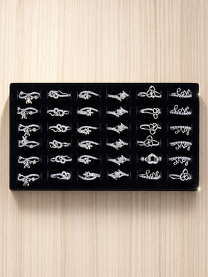 Adjustable Silver Rings for Women