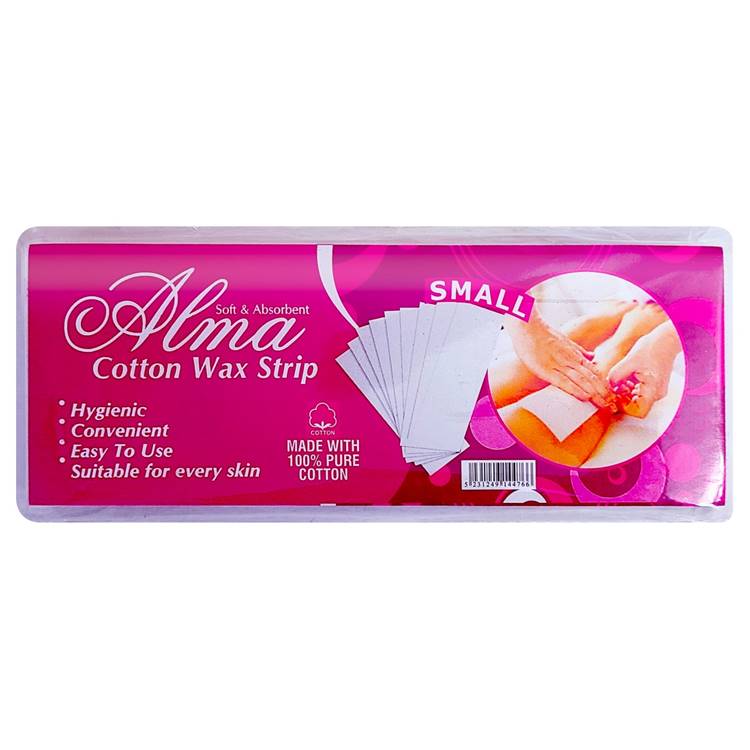 Alma Cotton Wax Strip Soft & Absorbent Large Pack