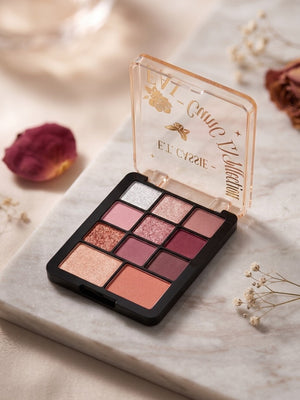 Anylady Eyeshadow, Shimmer, Blush, and Highlighter Palette