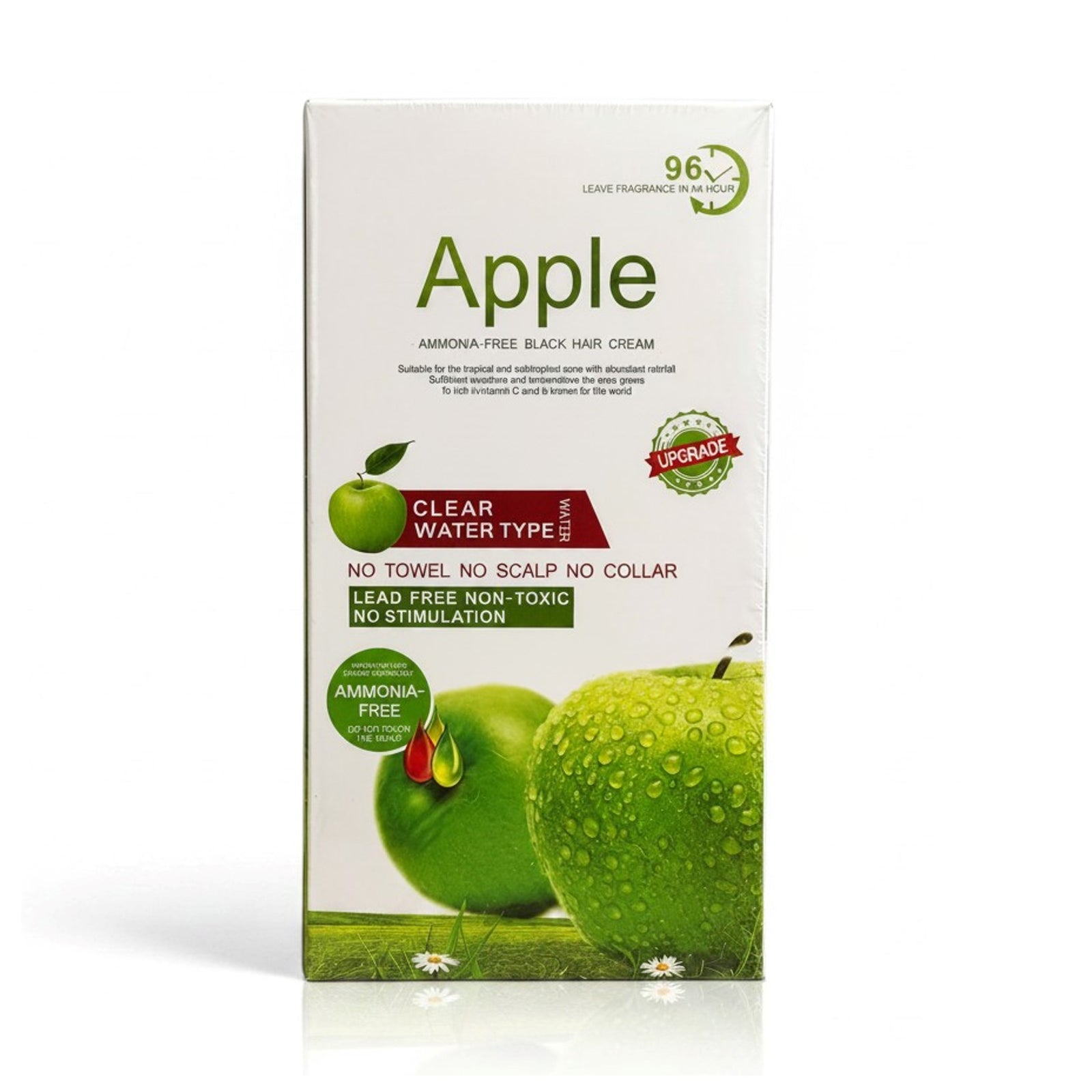 Apple Hair Color Ammonia Free Medium Brown 1000ml