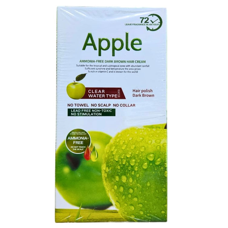 Apple Hair Color Natural Black Ammonia Free 500ml