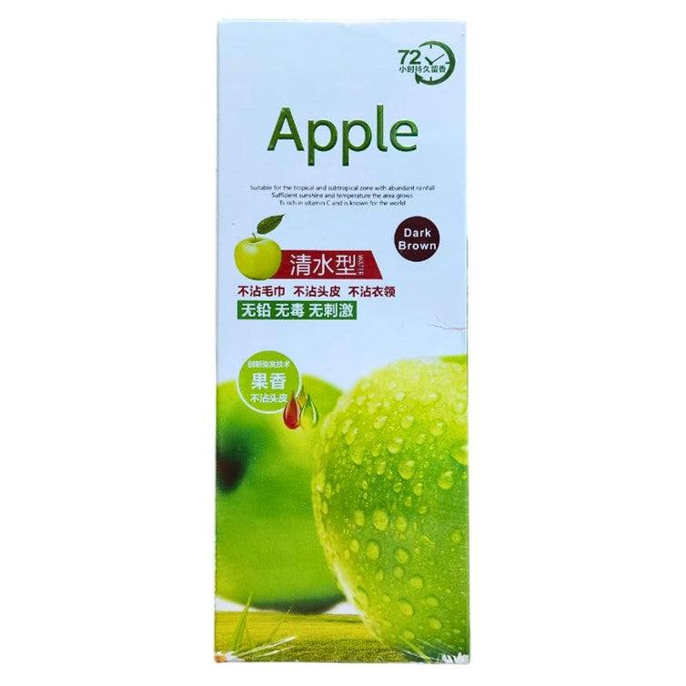 Apple Hair Color Shampoo Dark Brown 200ml