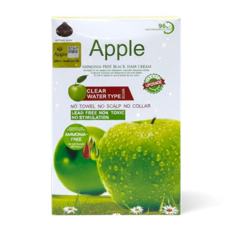 Apple Hair Color Black Ammonia Free 500ml