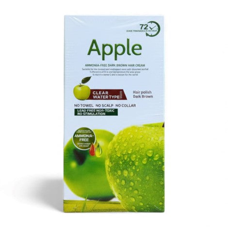 Apple Hair Color Dark Brown Ammonia Free 500ml