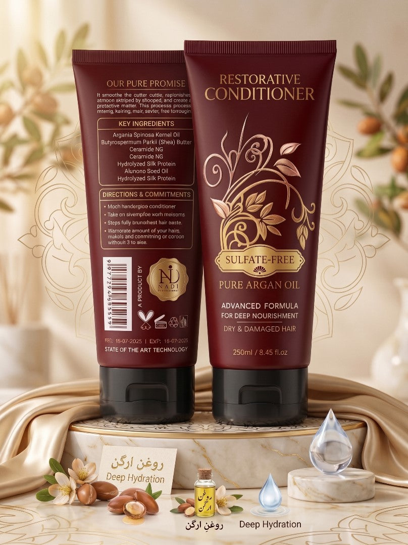 Argan Oil Sulfate Free Deep Nourishment Restorative Conditioner 250ml