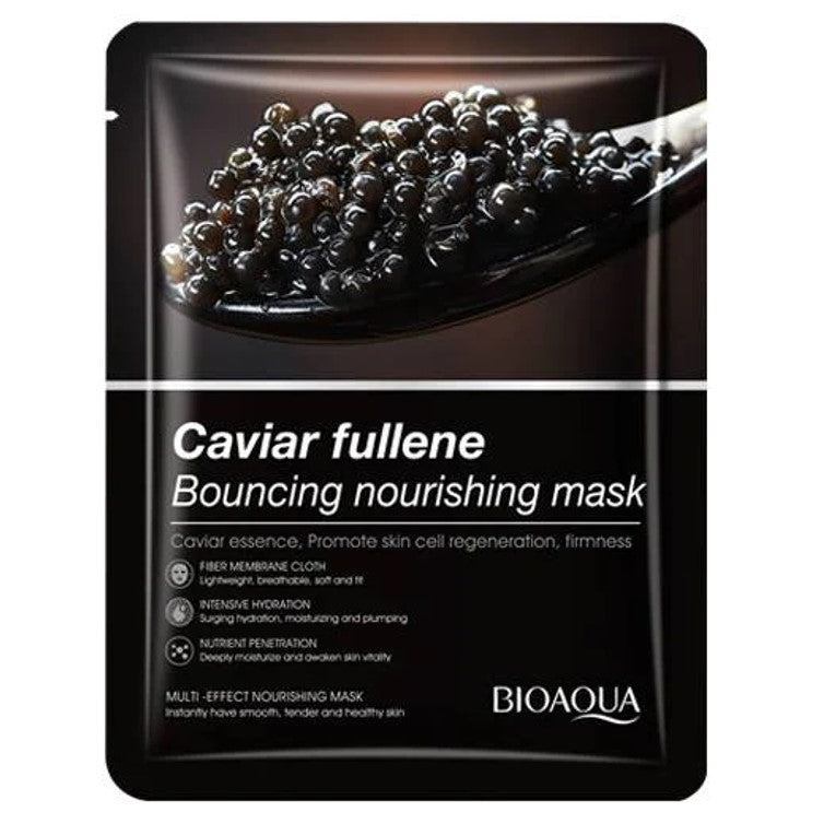 BIOAQUA Caviar Fullerene Bouncing Nourishing Mask