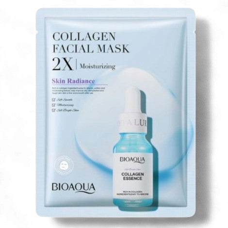 BIOAQUA Collagen Facial Mask 2X Moisturizing Skin Radiance