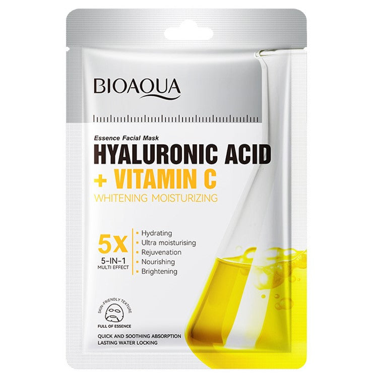 BIOAQUA Hyaluronic Acid + Vitamin C Whitening Face Mask