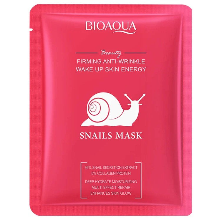 BIOAQUA Snails Facial Mask Firming Anti Wrinkle
