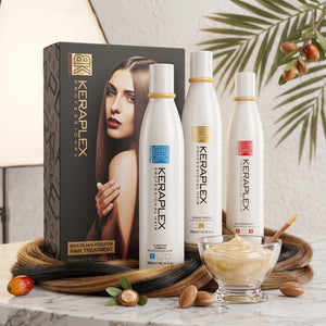 BK Keraplex Professional Brazilian Keratin Treatment Kit 300ml X 3