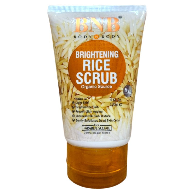 BNB Brightening Rice Face Scrub 120ml