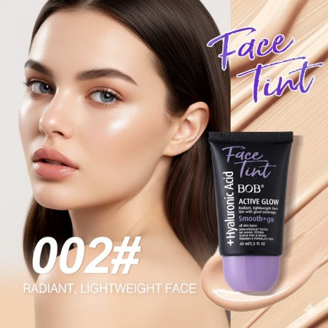 BOB Face Tint Hyaluronic Acid Active Glow Light Weight Face Foundation