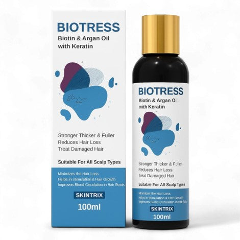 Biotress Biotin & Argan Oil with Keratin Shampoo 100ml
