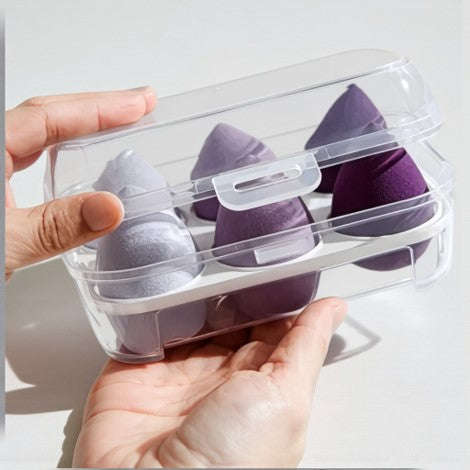 Blending Puffs with Plastic Box (Random Colors)