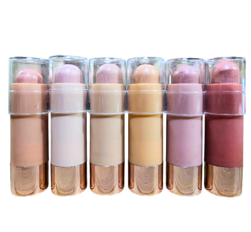Blush, Highlight, Strobe & Contour Stick