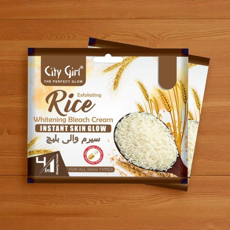City Girl Rice Whitening Bleach Cream
