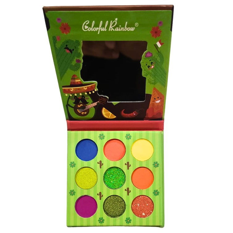 Colorful Rainbow Eyeshadow Palette 01