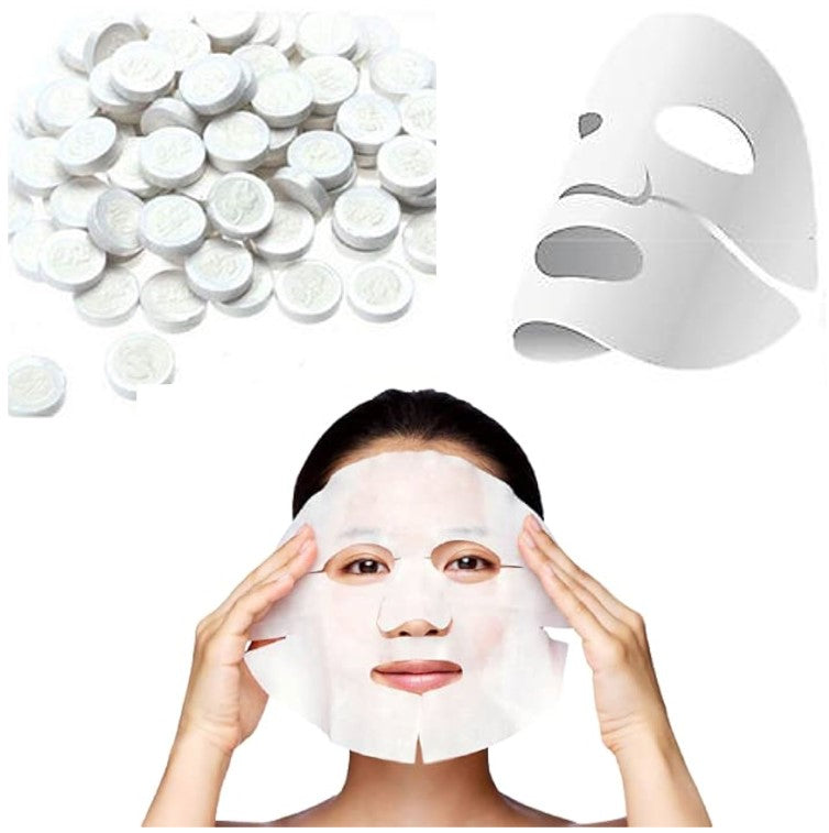 Compressed Sheet Mask Tablets