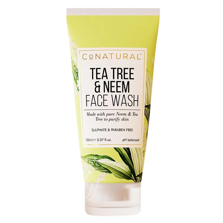 Conatural Tea Tree & Neem Face Wash 60ml