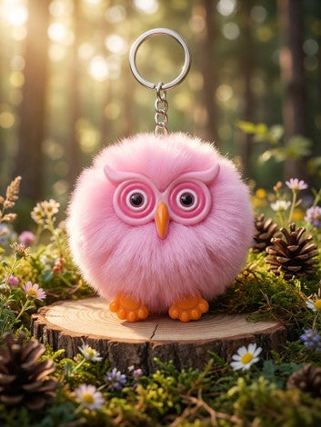 Cute Owl Keychain Soft