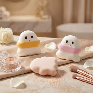 Cute Ghost Shaped Makeup Puff Blender