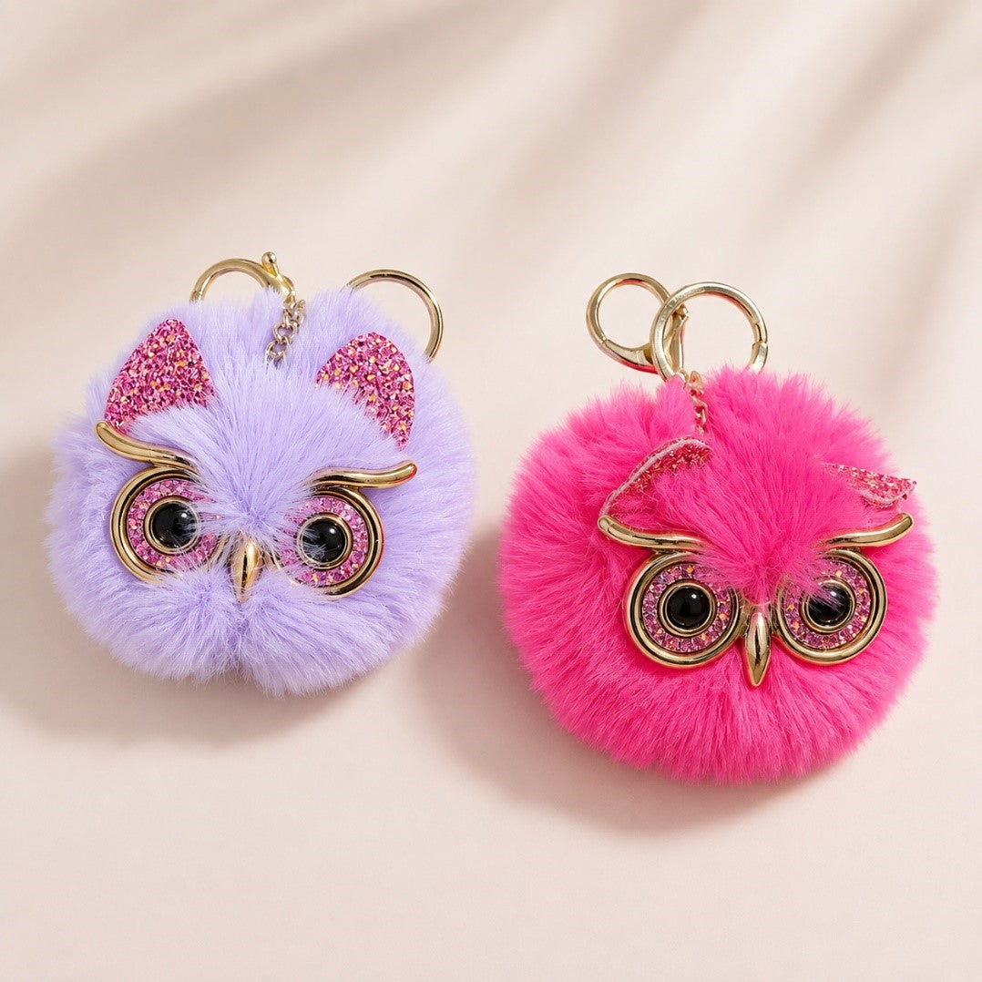 Cute Owl Keychain Soft