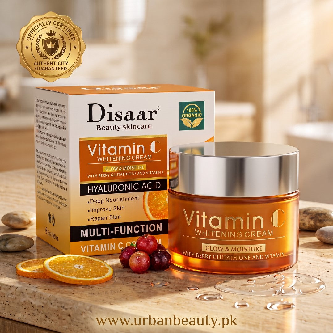 Disaar Vitamin C Whitening Cream with Hyaluronic Acid