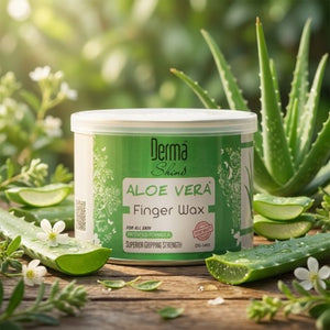 Derma Shine Aloe Vera Finger Wax 250g - Urban Beauty