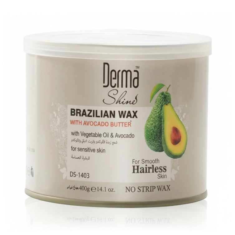 Derma Shine Brazilian Wax with Avocado Butter 400g