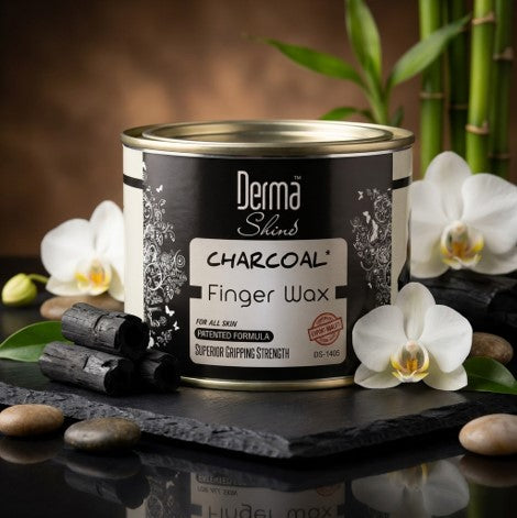 Derma Shine Charcoal Finger Wax 250g