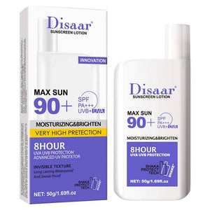 Disaar Sunscreen Lotion SPF 90+ Moisturizing & Brighten 50g