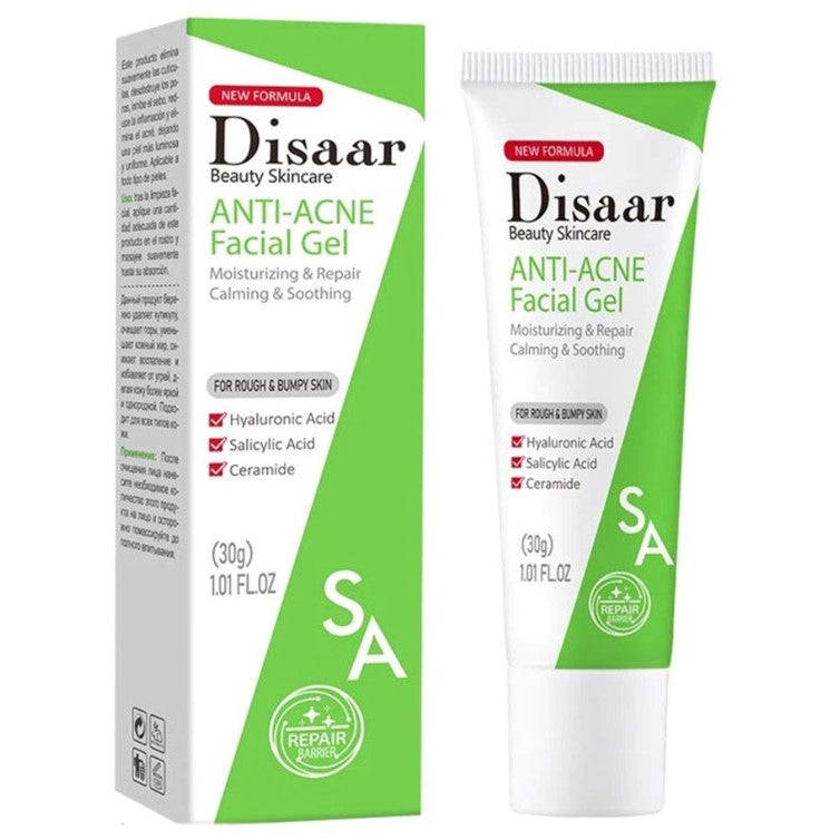 Disaar Anti Acne Facial Gel Moisturizing Repair Calming & Soothing