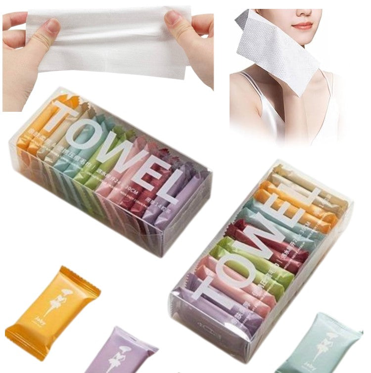Disposable Portable Compressed Towel Tablets 14 Pieces Pack