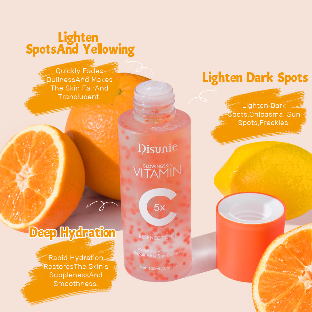 Disunie 5X Vitamin C Essence Toner Moisturizing Brighten Repair 100ml