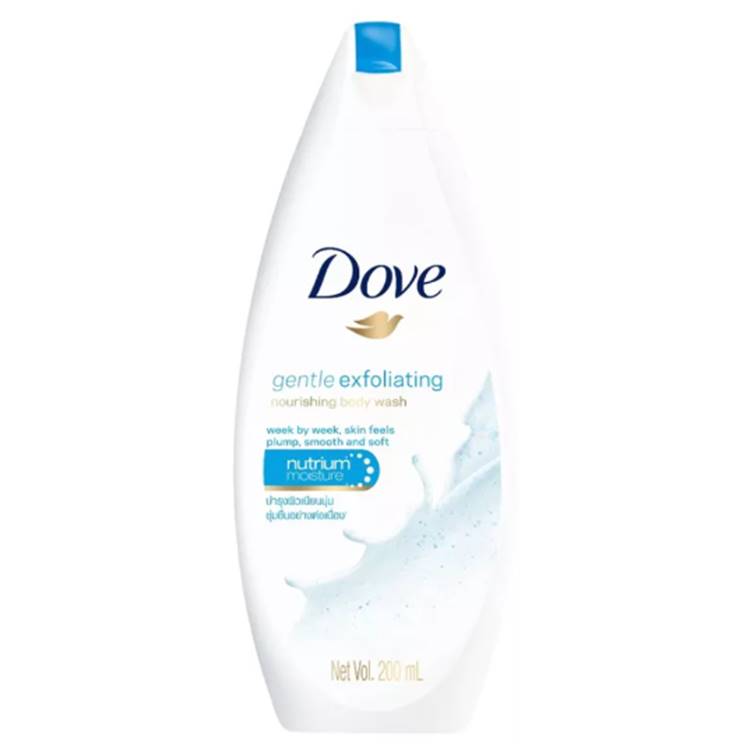 Dove Gentle Exfoliating Nourishing Body Wash 200ml