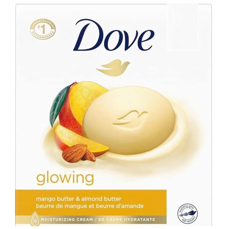 Dove Glowing Cream Bar Mango Butter & Almond Butter 106g