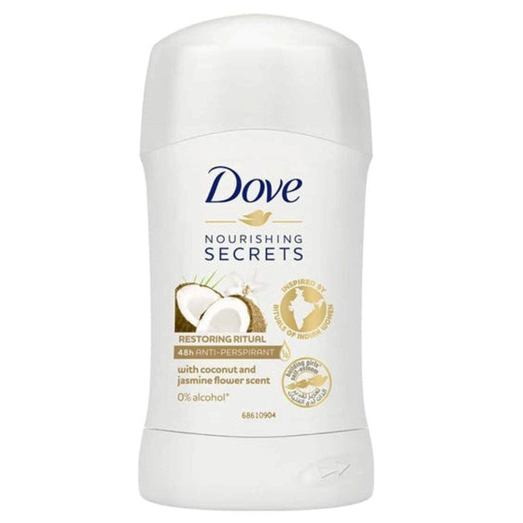 Dove Nourishing Secrets Restoring Ritual Coconut & Jasmine Deodorant Stick 40g