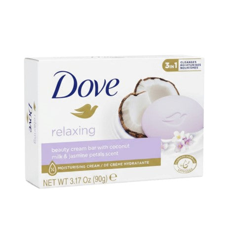 Dove Relaxing Beauty Cream Bar with Coconut Milk & Jasmine 90g