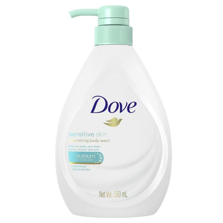 Dove Sensitive Skin Nourishing Body Wash 550ml