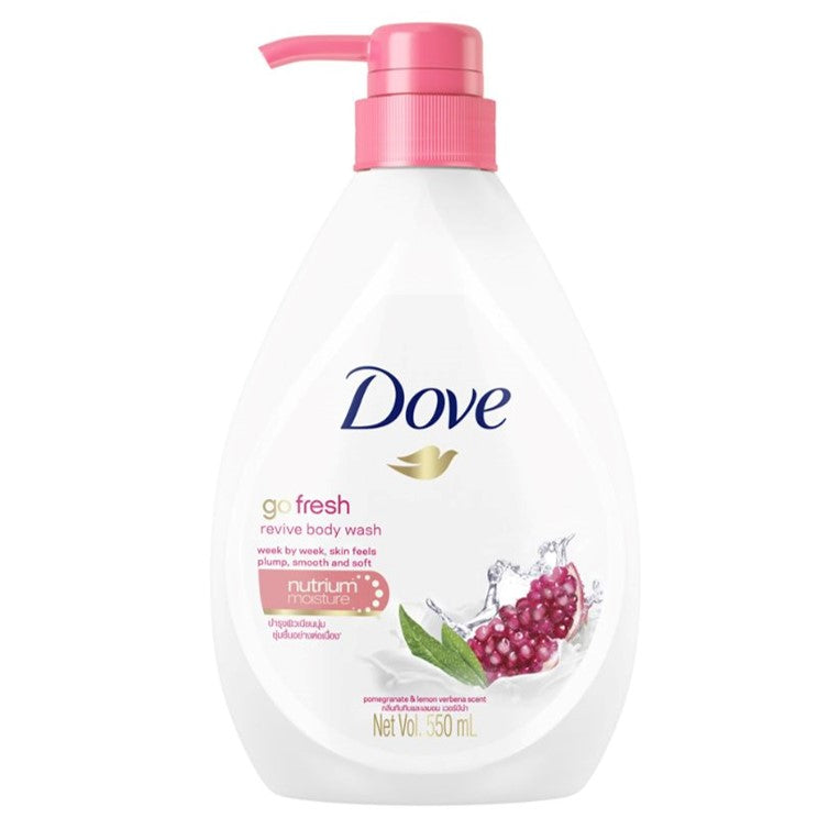 Dove Go Fresh Revive Pomegranate & Lemon Verbena Body Wash 550ml